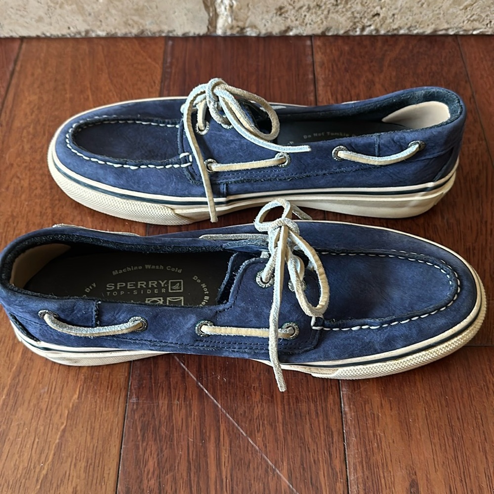 Sperry Blue Boat Shoes